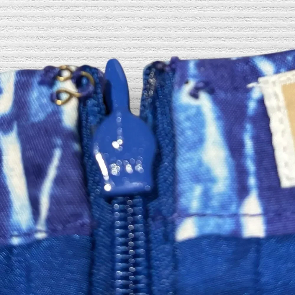 Michael Kors Royal Blue Skirt Size 2 Above Knee With Zipper